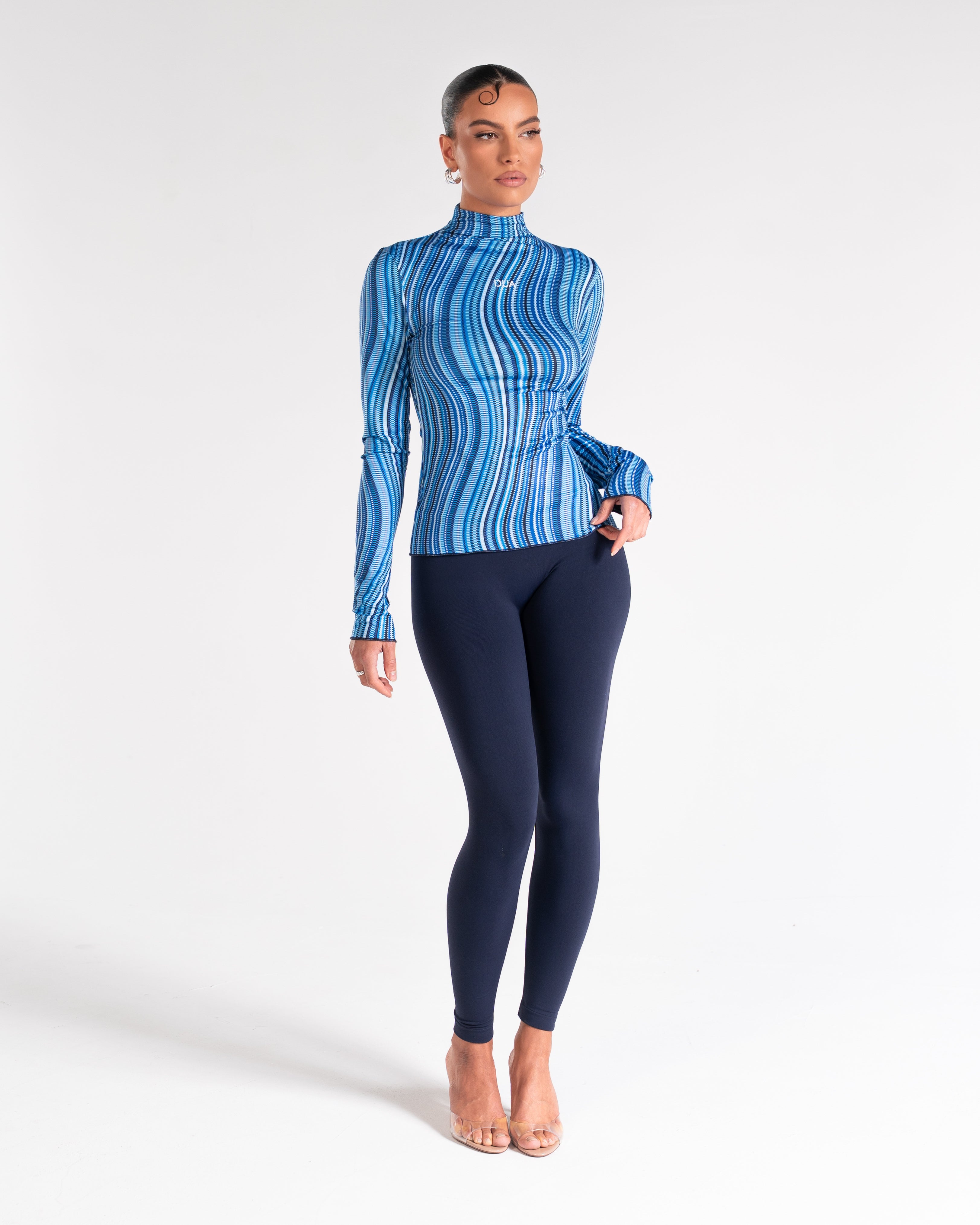 The Reversible Mock Neck Top