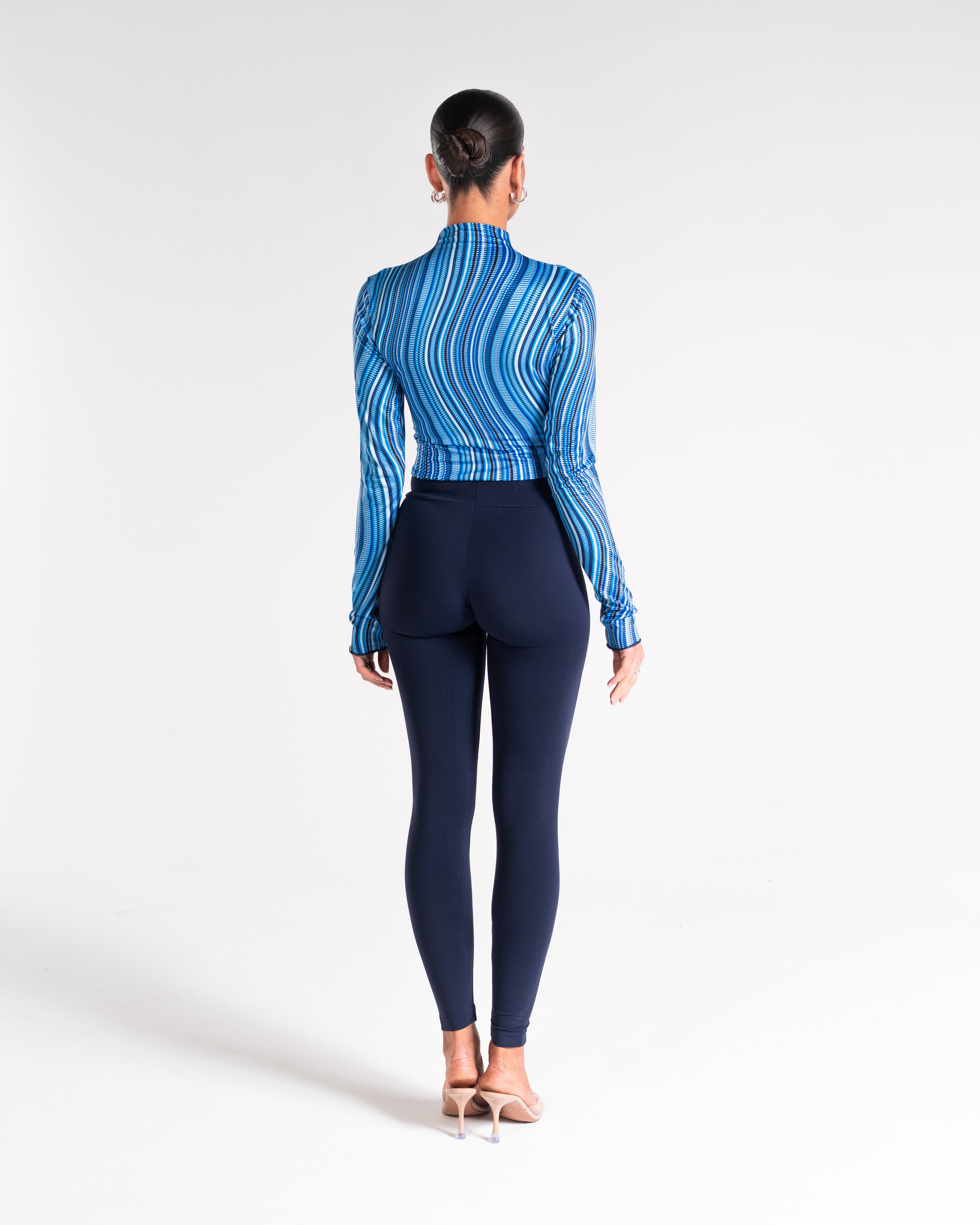 The Reversible Mock Neck Top