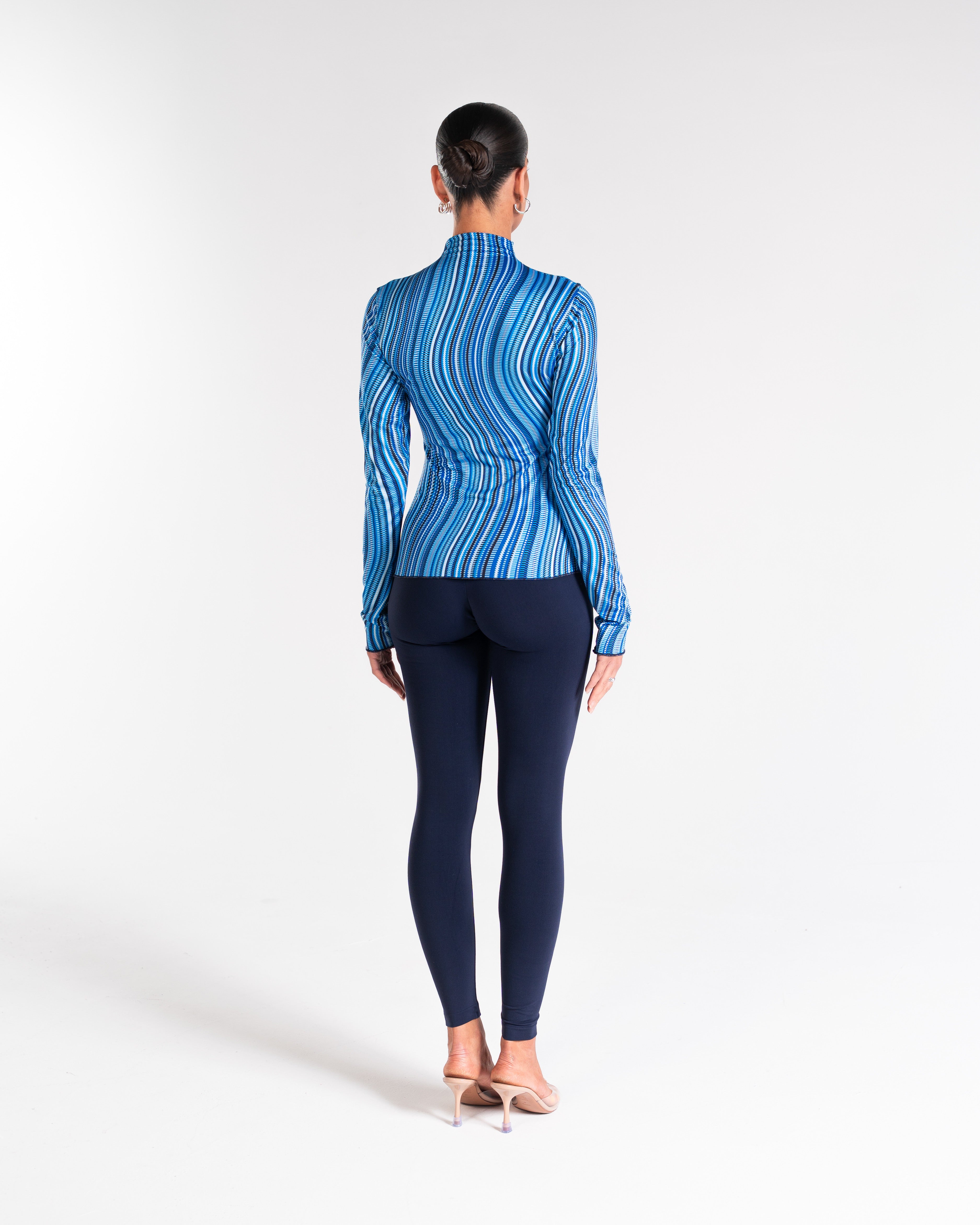 The Reversible Mock Neck Top