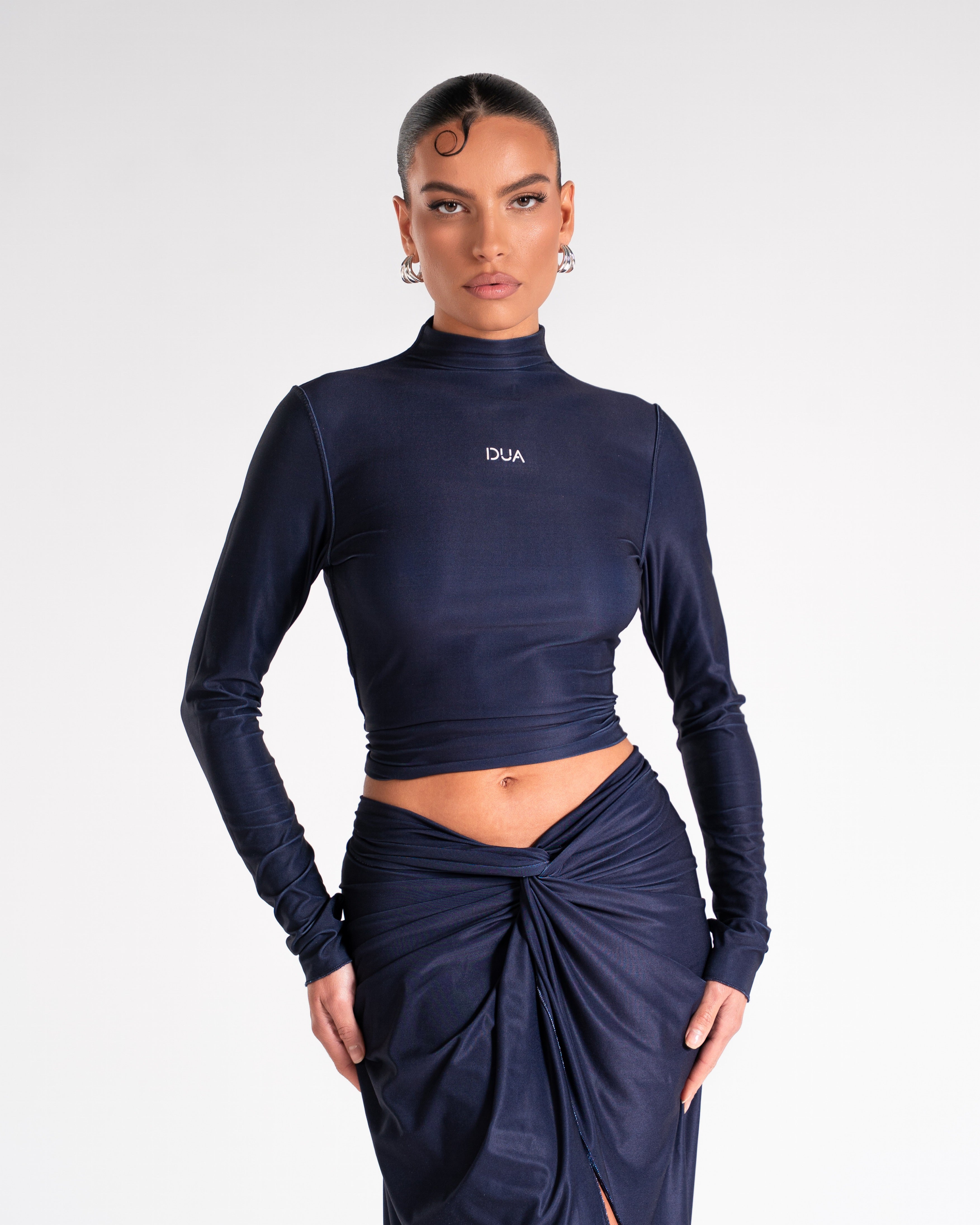 The Reversible Mock Neck Top