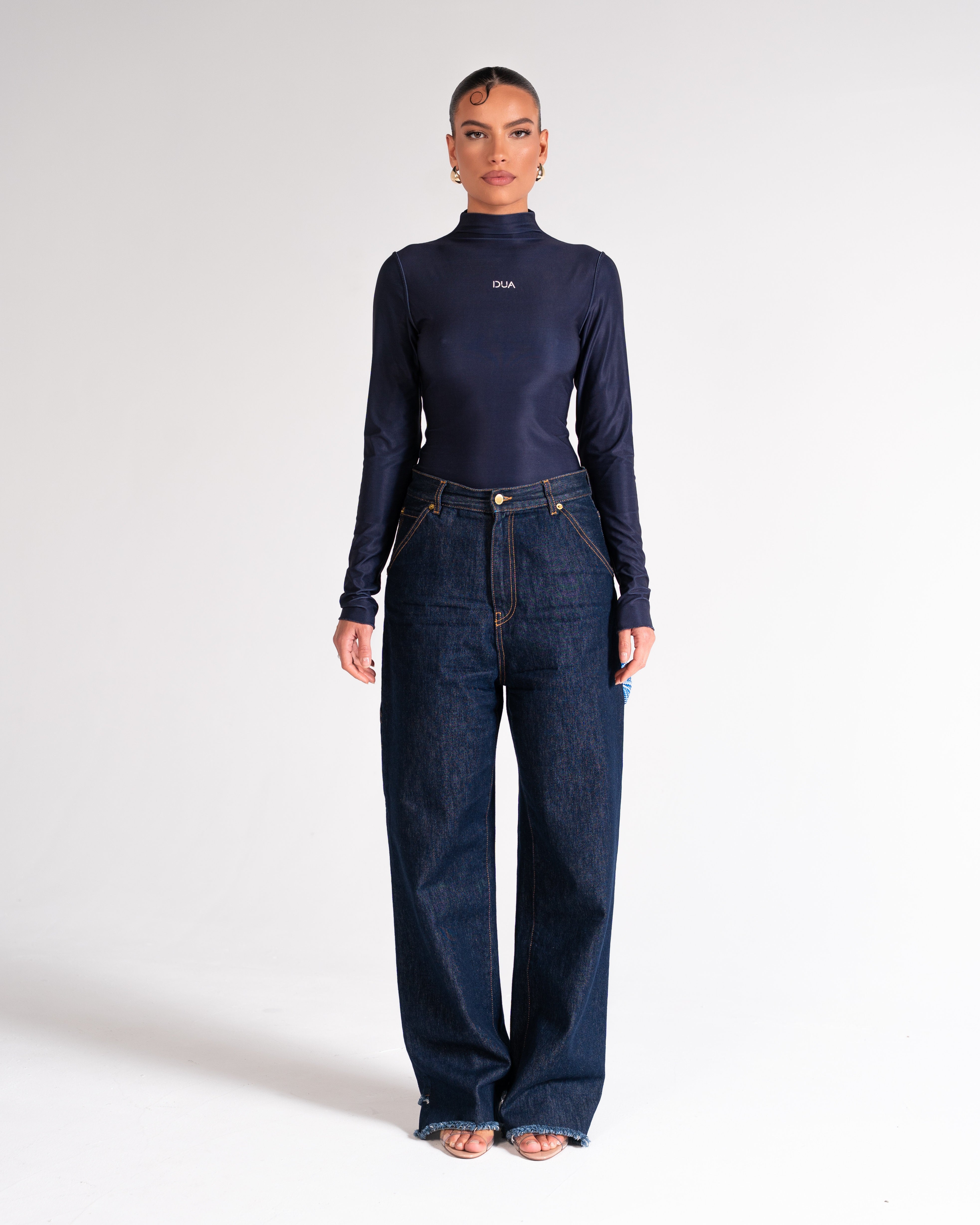 The Reversible Mock Neck Top