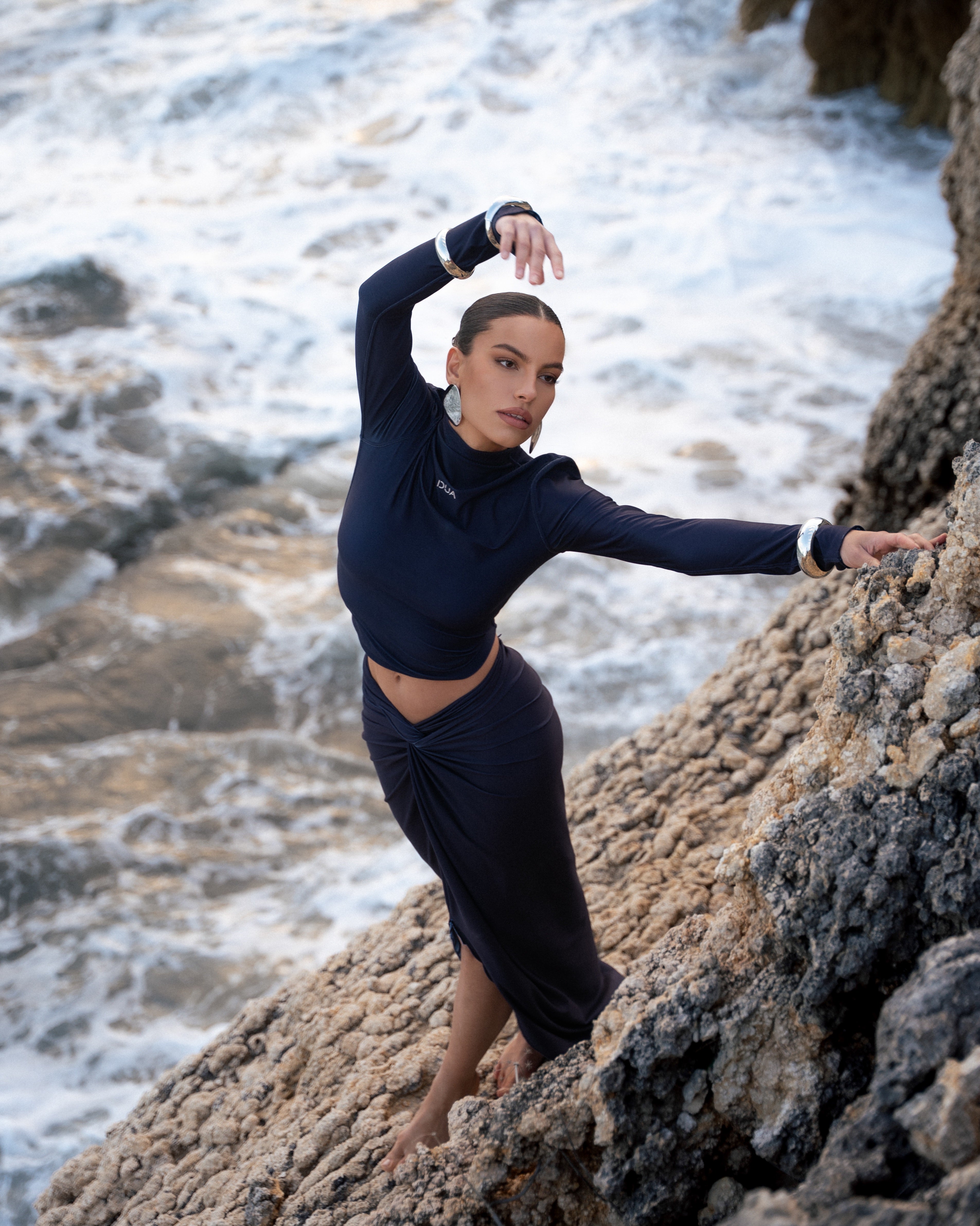 The Reversible Mock Neck Top